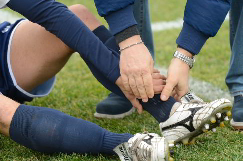 Bänderriss beim Fußball