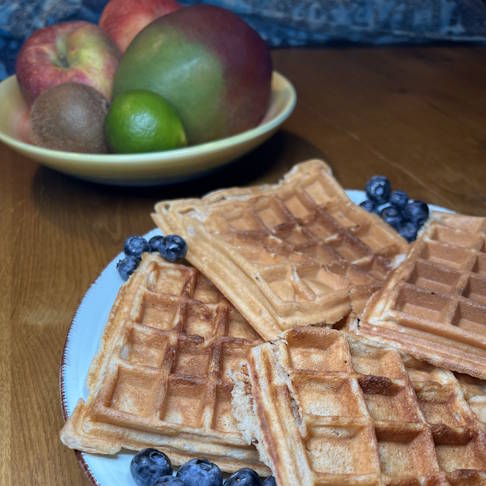 Bananenwaffeln ohne Zucker Rezept