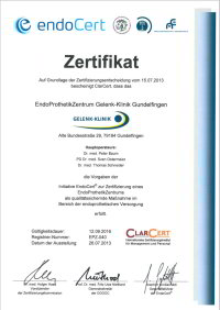 Centro de Excelencia en Artroplastía Certificado