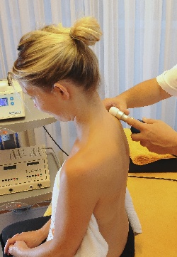 Biomechanische Stimulation am Schultergelenk